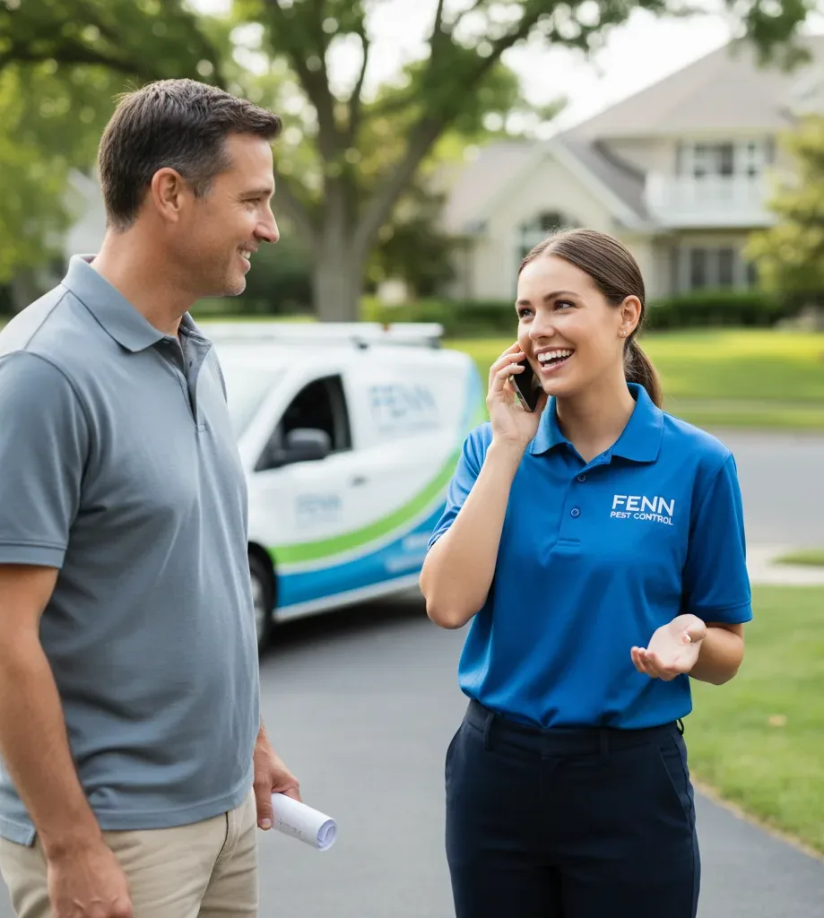 Fenn Pest Control customer support in Hurricane